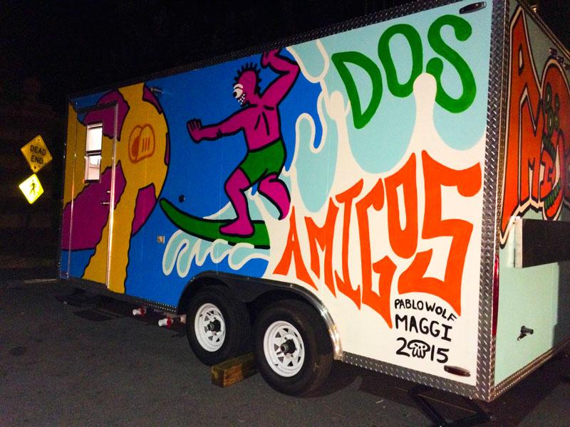 The Dos Amigos Tacos Truck was started by two current Cornell students. It features authentic Mexican food and is open from 10 p.m. to 2 a.m., Thursday through Saturday.