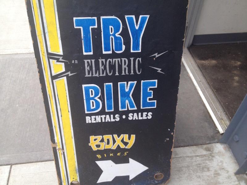 Many customers buy or rent electric bikes to solve the steep hill problem in Ithaca.