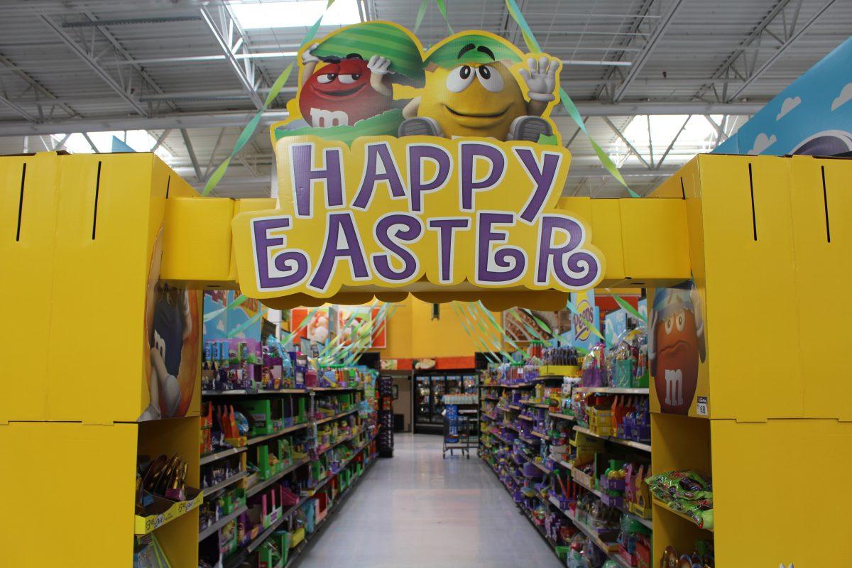 Candy aisle in Walmart (Isabella Grullón)