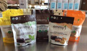 Five flavors offered by Emmy's Organics