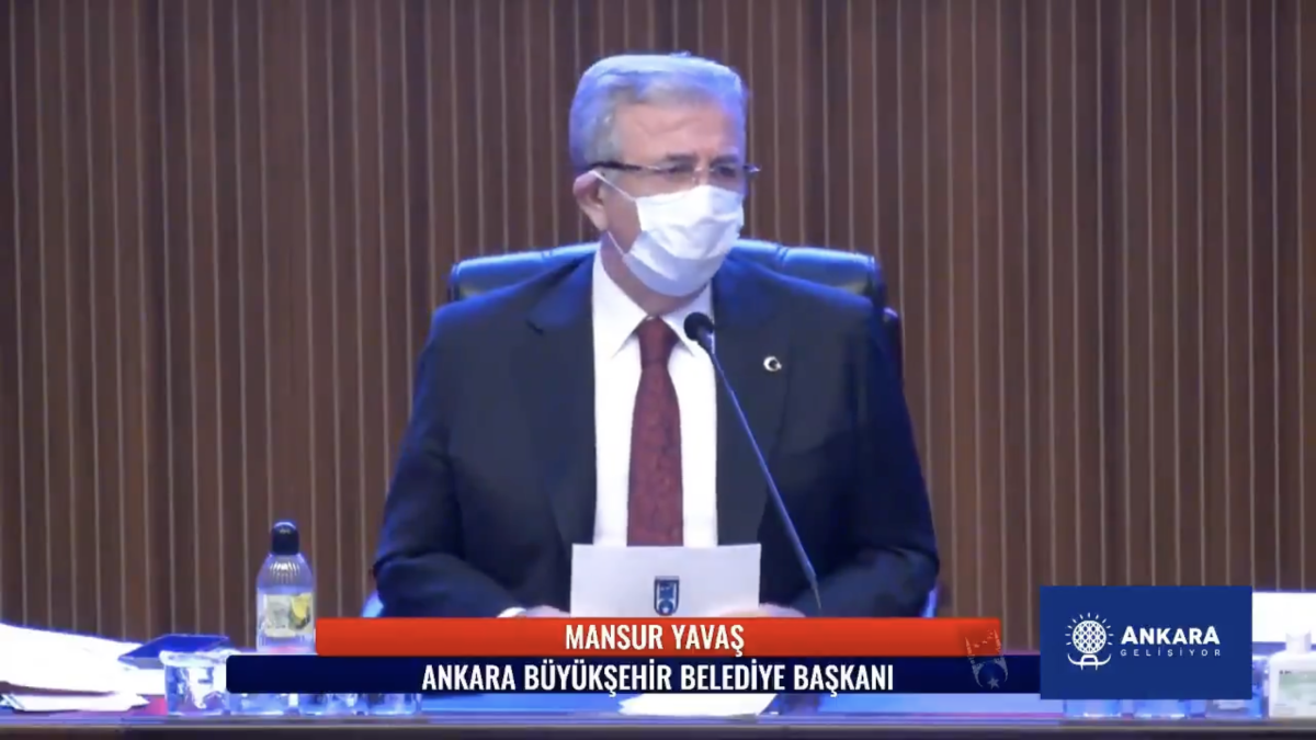 Ankara Municipal Council meeting cut short, mayor holds press conference