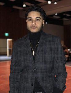 Ethaniel Cepeda attending the 2019 Annual Poder Banquet at Ithaca College.