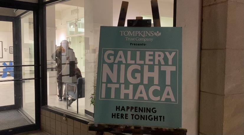 Glimpses of Ithaca’s Art Community During Gallery Night