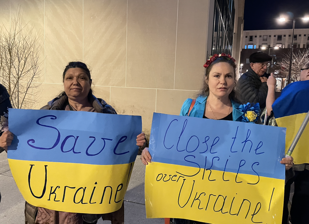 A Vigil/Rally in Support of Ukraine— Unity in Praying for Peace