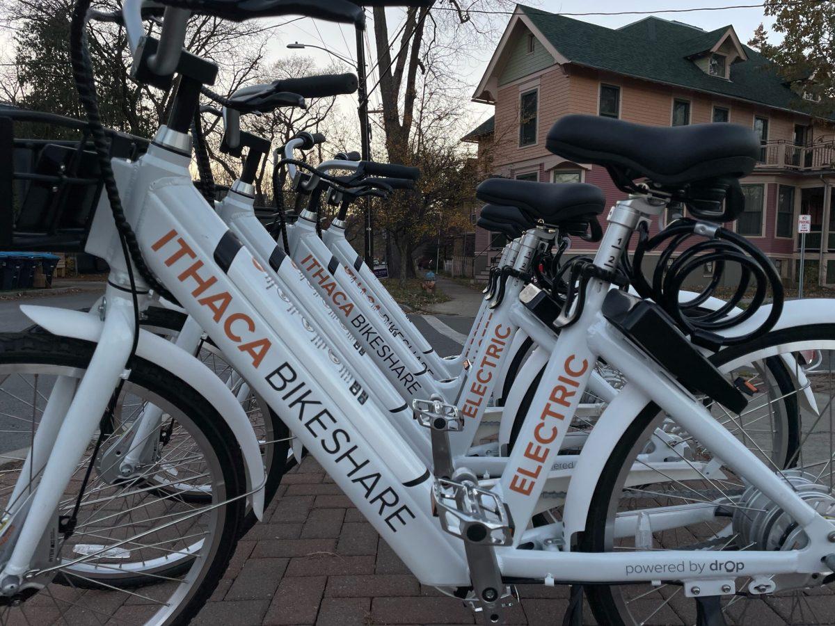 New bikeshare rides into Ithaca