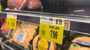 Price tags are on display on grocery store shelves/Photo by Gabriella Baiano