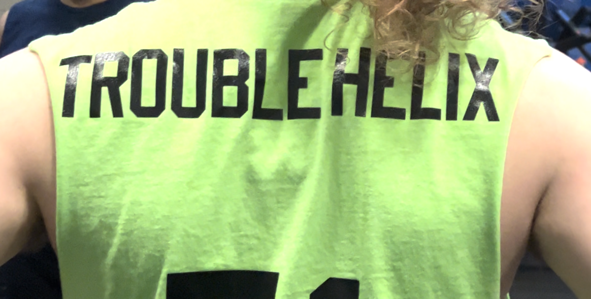 One of the skaters "Trouble Helix".